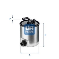 Kraftstofffilter Ufi 24.007.00 Filtereinsatz FüR Sprinter Mercedes Vito B904 Bus