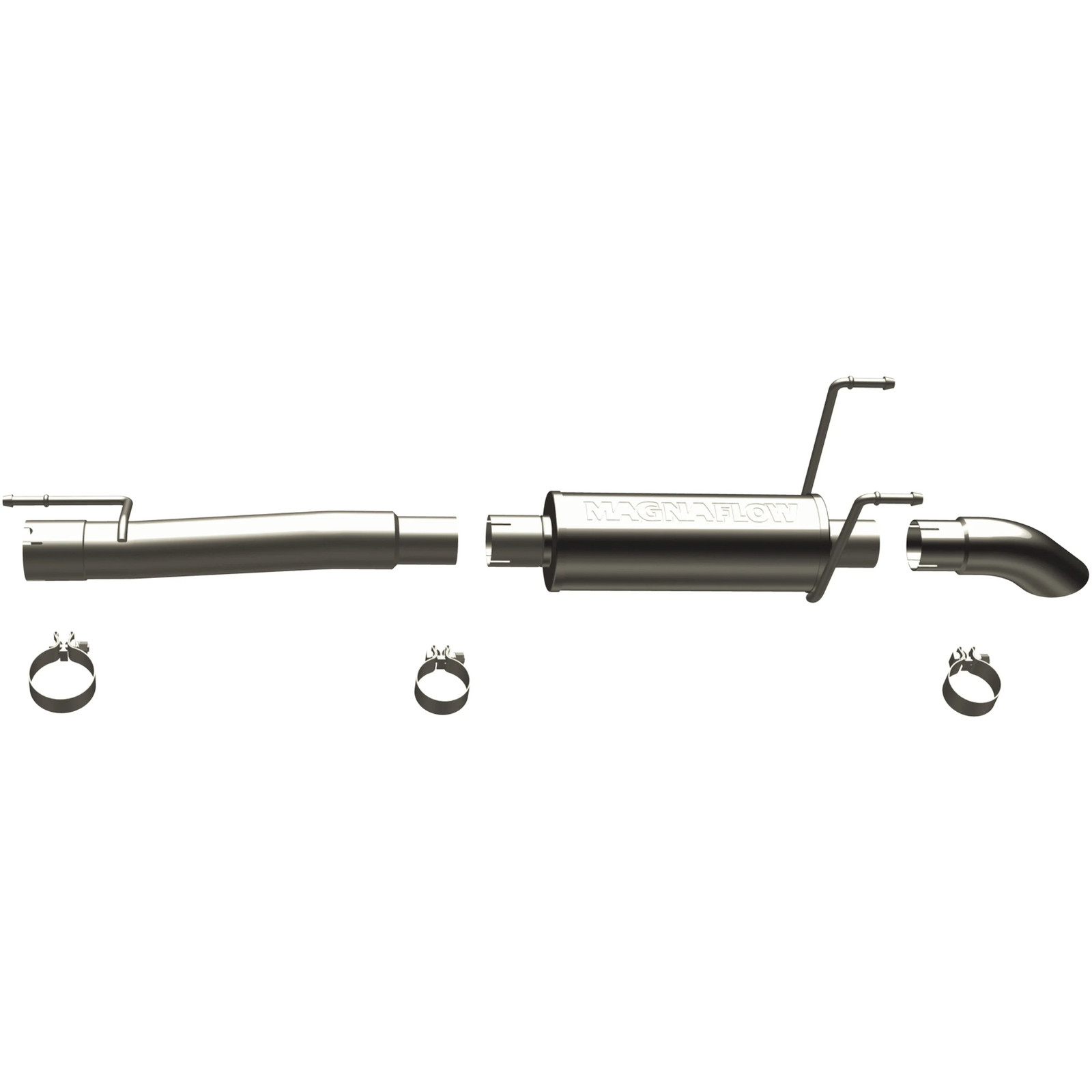 For Dodge Ram 1500 06-07 Exhaust System Off-Road Pro Series Stainless Steel