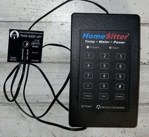 HomeSitter HS-700 Freeze Temp Water Power Alarm Auto Phone Dialer Caller, Sensor