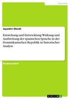 Jayashri Ghosh | Entstehung Und Entwicklung: Wirkung Und Ausbreitung Der...