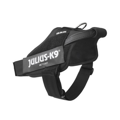 Julius-K9, 16STEALTH-P-1, IDC Stealth Powerharness for Dogs, Size: 1, Black L/1