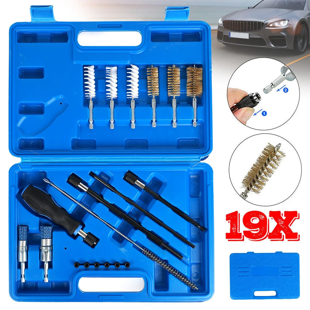 Nettoyage siège injecteur diesel kit brosse écouvillon mécanique