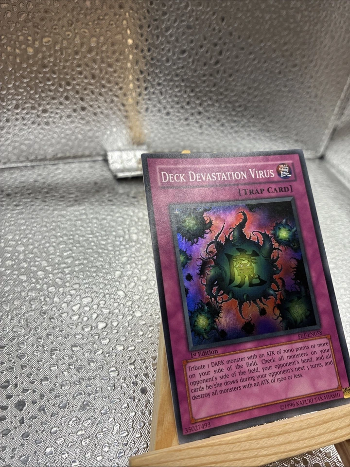Carte Yu Gi Oh Deck Devastation Virus FET EN058 1st Édition - Photo 2/4