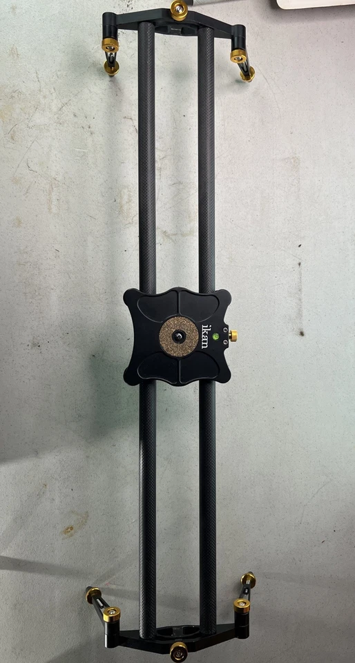 ikan Heavy Duty Carbon Fiber Camera Slider with 22mm Track Rails (31")  - Image 2 of 4