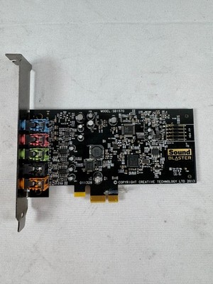 Creative Labs SB1570 Sound Blaster Audigy FX PCIe 5.1 High Profile Sound Card