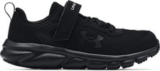 Under Armour Boys' Pre-School UA Assert 9 Alternate Closure Running Shoes Black/