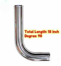 Od 76mm 3 Aluminum Intercooler Intake Pipe Tube 90 Degree L Elbow Turbo Tubing Od 76mm 3 Aluminum Intercooler Intake Pipe Tube 90 Degree L Elbow Turbo Tubing