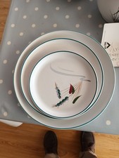 Denby Greenwheat Vintage Pottery Dinnerware Green