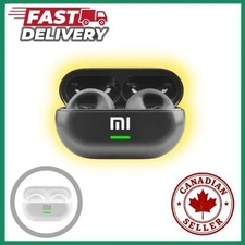 Wireless Bluetooth 5.3 Earphones IP6 Clip Design Black Built-In Mic HIFI Sports