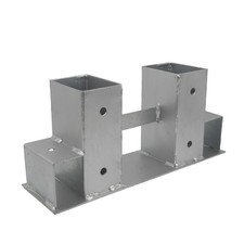 Holzstapelhilfe 2er - 12er Set Kaminholzregal Holzregal Stapelhilfe GeZu Impex