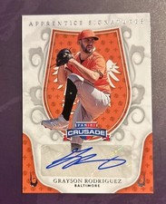 2024 Panini Crusade - Apprentice Signatures Grayson Rodriguez #AS-GRG (AU)