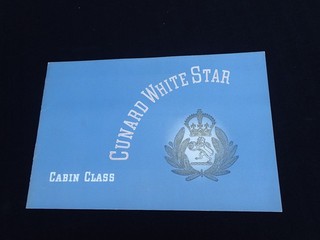 Cunard Line Cunard White Star Cabin Class Brochure January 1949 #13
