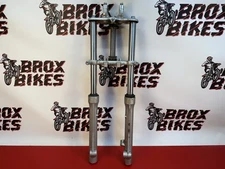 1999 Honda XR70R XR70 XR 70 OEM Front Forks Legs & Triple Clamps Showa