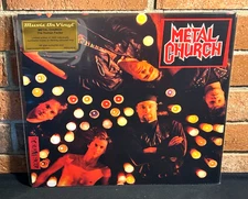 METAL CHURCH - The Human Factor, Limited Import 180G COLORED VINYL LP #'d New!