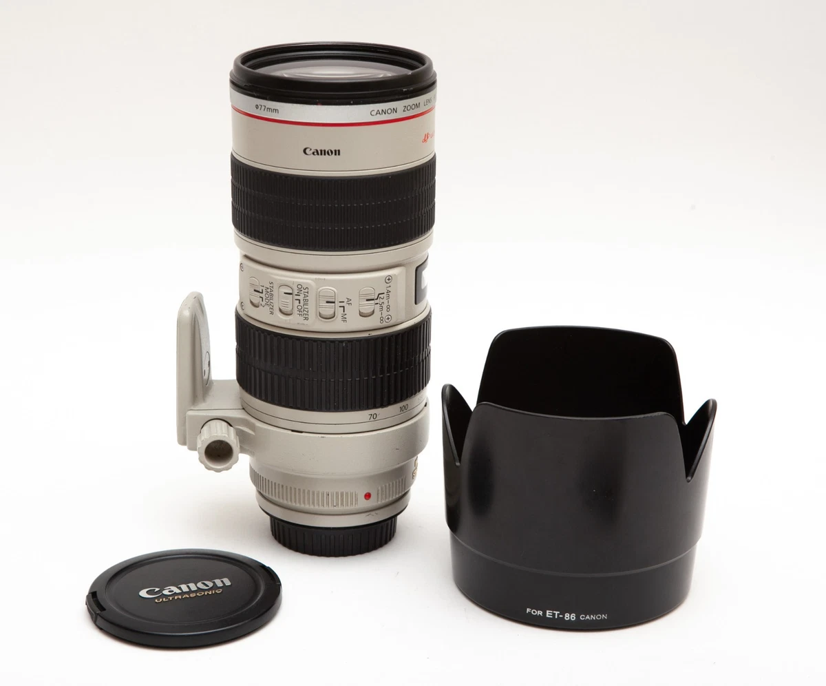 Canon 70-200mm Focal f/2.8 Camera Lenses for sale | eBay