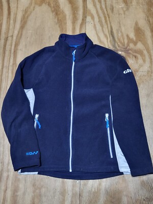 Gill Sail Fleece Pullover Sweatshirt Men XS Blue 1/4 Zip @G11