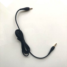 Black Replace Audio Cable 2.5mm to 3.5mm For Denon AH-D320 D340 D400 D600