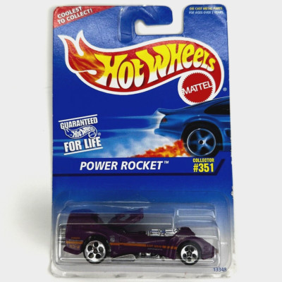 Hot Wheels 1996 Power Rocket Toy Car #351 NIB | eBay