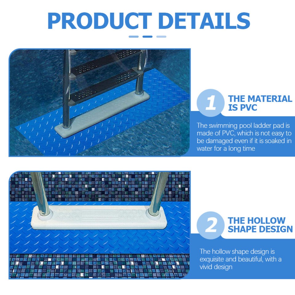 Pool Ladder Liner Protector Swimming Pool Stair Mats Pool Stairs Mat eBay