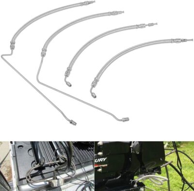 Trim Tilt hydraulic Ram Cylinder hose kit for Mercruiser Alpha One Gen Two