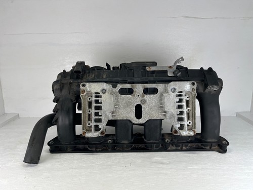 11-12 BMW X3 F25 N52 3 Stage Disa Valve Intake Manifold W/ Bracket 758113605 OEM - Picture 6 of 12