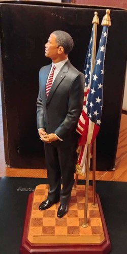 PRESIDENT BARACK OBAMA 44th THOMAS BLACKSHEAR'S EBONY VISIONS Statue Figure Art - Picture 8 of 17