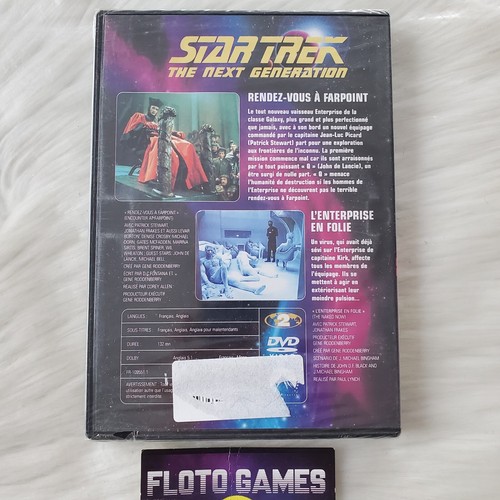 DVD ZONE 2 DE: Star Trek The Next Gen - Ep 1 bis 3 - Neu - Serie - Floto Games - Bild 2 von 2