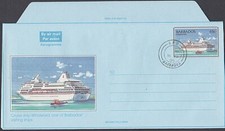 BARBADOS 2008 65c Cruise Liner aerogramme cto...............................K158