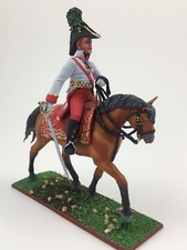 Painted Napoleonic tin toy soldier 60 mm 1/30, Karl Philipp figure VID SOLDIERS