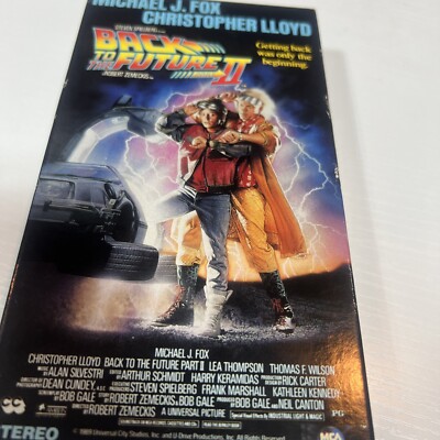 Back To The Future II VHS Movie Michael J. Fox 96898091435| eBay