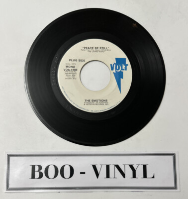 Promo The Emotions - Peace Be Still 7  Soul  Funk Vinyl Record Ex Condition