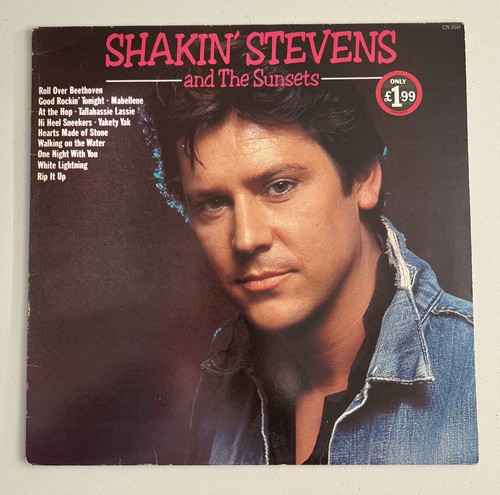 SHAKIN' STEVENS Shakin' Stevens And The Sunsets LP 33rpm 12" UK 1981 EX/EX