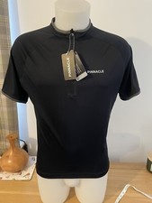 Image of Pinnacle short sleeve cycling jersey with tags  size Large 20 Inch Pit-2-Pit