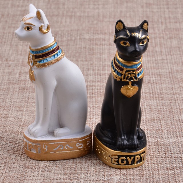 Vintage Style Mini Egyptian Mau Cat Statue Figurine Home Art Decor Ornaments For Sale Online Ebay