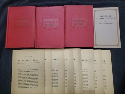 Effective Speech In 3 Volumes + Supplemental Materials