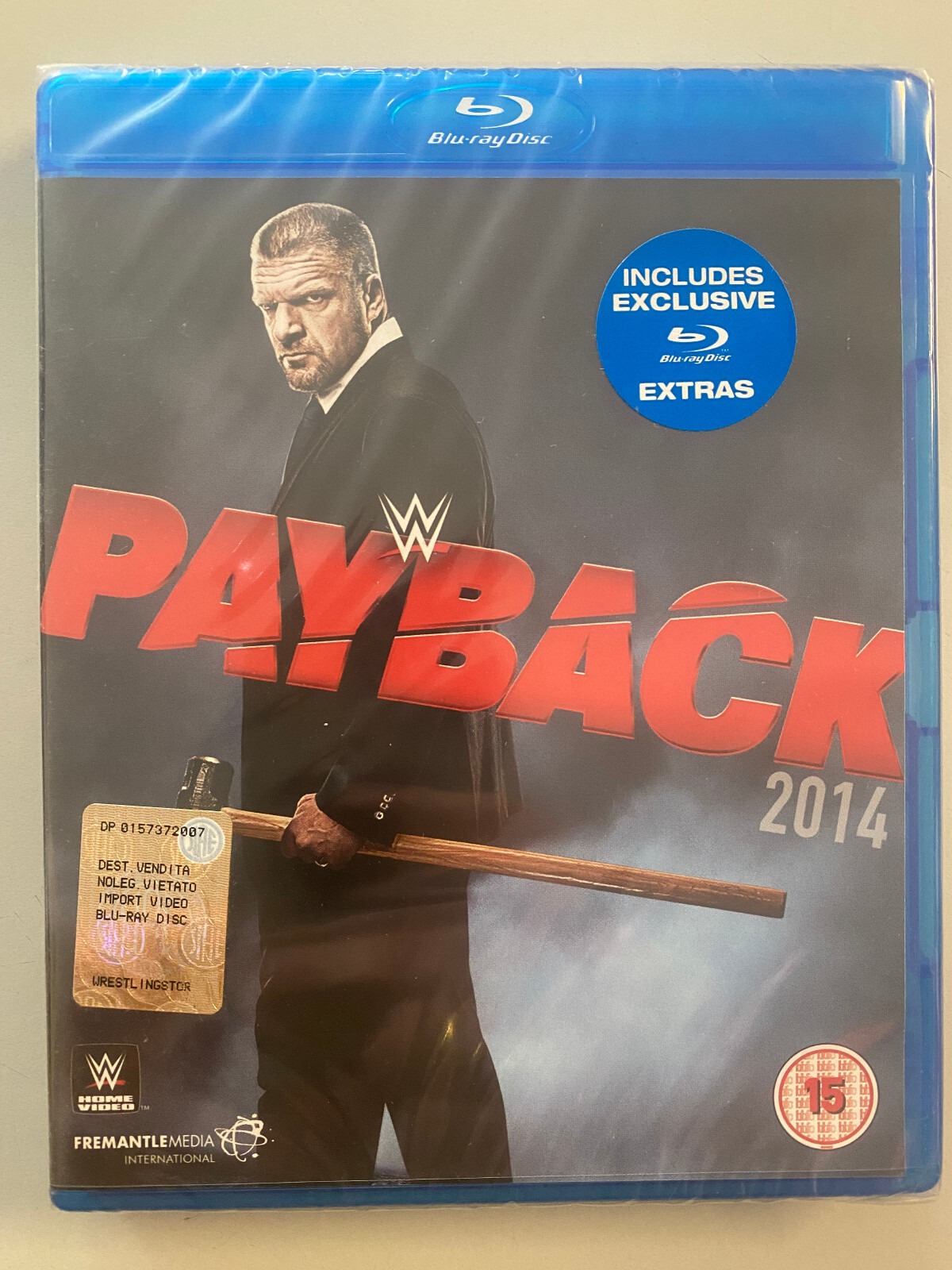 Blu Ray Disc WWE PAYBACK 2014 FremantleMedia NEW & SEALED
