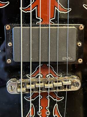 Schecter 6 String Diamond Series Devil Spine Red Electric