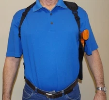 R/L Black or Camo SHOULDER Holster RUGER SUPER BLACKHAWK 7-1/2" barrel S-XXL Rig