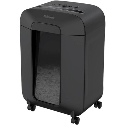 Fellowes Aktenvernichter 12 Blatt (P4) Papierschredder mit Cross-Cut LX85 - 19 L