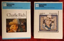 Charlie Rich New Sealed 8 Track Tape Lot - Take Me  Rollin' With The Flow
