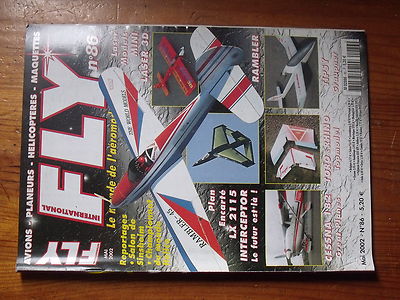 2 Revues Fly International N°150 - Inclut Plan Encarté Motopou, Jet Illusion, Twister - État Occasion