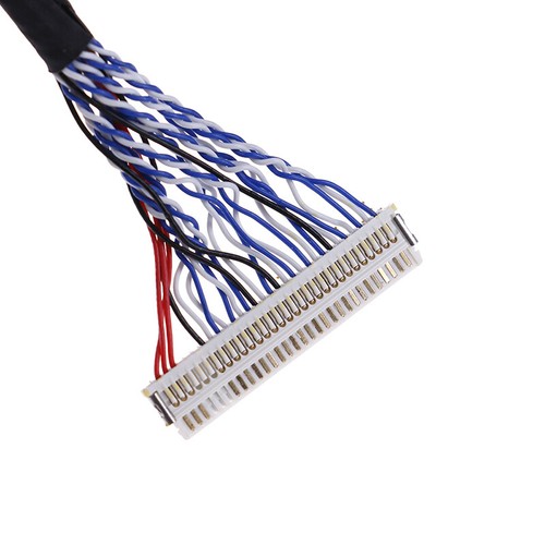 25cm 8 bit lvds cable fix-30 pin 2ch for 17-26inch lcd/led panel controller G JU - Bild 4 von 9