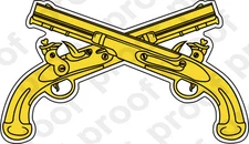 STICKER U.S. Army Military Police Corps Branch Insignia