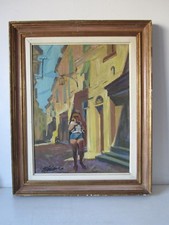 QUADRO OLIO SU COMPENSATO di SORIANI GIULIO  - RE