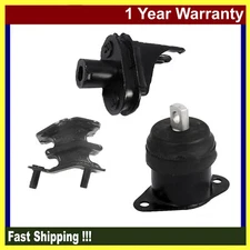 For 04 05 06 Acura TL Base FWD 3.2L Engine Motor & Transmission Mount Set 3PCs