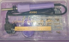 Brandmalkolben Set Holz Gravur Set Brandmalerei Brennspitzen Brennstempel Koffer