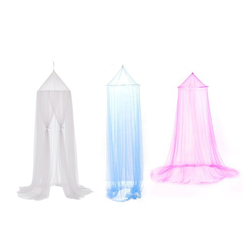 Bed Canopy Hanging Mosquito Net Princess Dome Foldable Bedcover for Children - Afbeelding 1 van 20