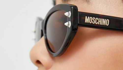MOSCHINO MOS109S-807IR-55 Sunglasses Size 55mm 140mm 16mm black Women NEW - Picture 3 of 5