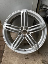 1x Genuine Audi Q5 Mk1 20” S-Line Alloy Wheel Rim 8.5Jx20 8R0601025AH