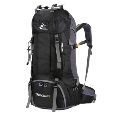 Mochila De Viaje Al Aire Libre Bolso De Senderismo Impermeable Montañismo 50/60L